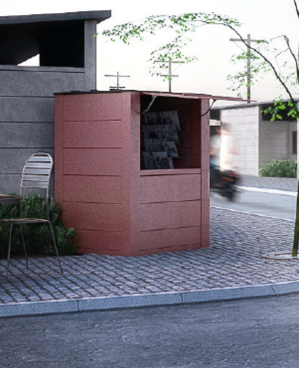 TELLURIA  shops, telephone booths